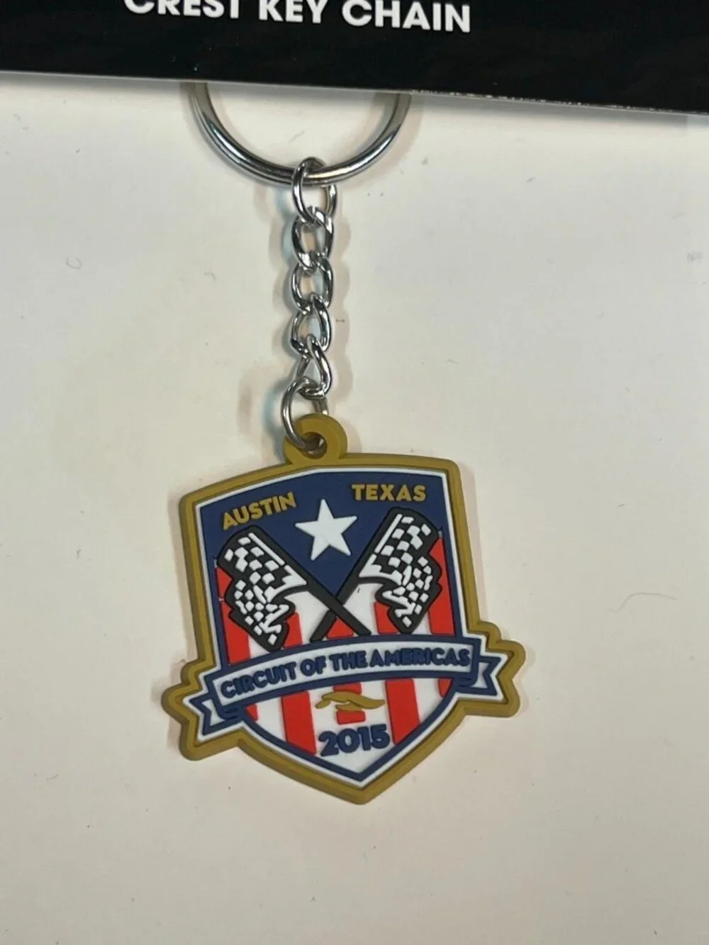 Circuit Of The Americas Austin Texas Crest 2015 Keychain F1 Formula 1 LOT 2